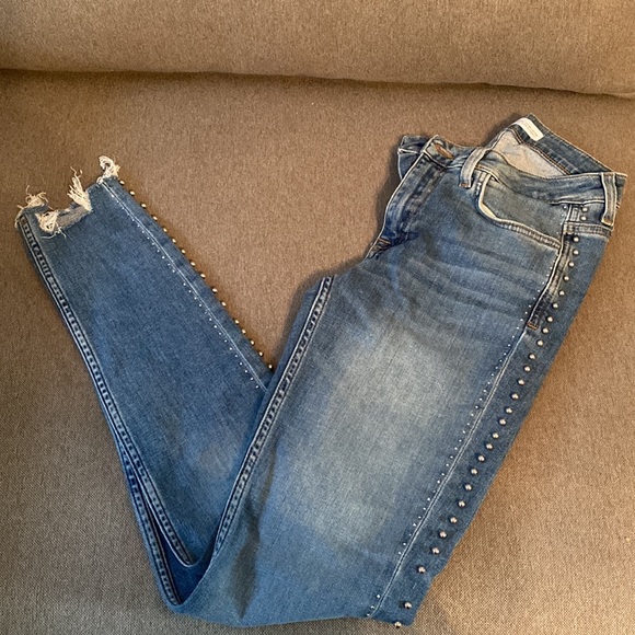 ZARA Skinny Jeans Size 2 - 13”W x 34”L  - Rise 9” - Picture 2 of 13